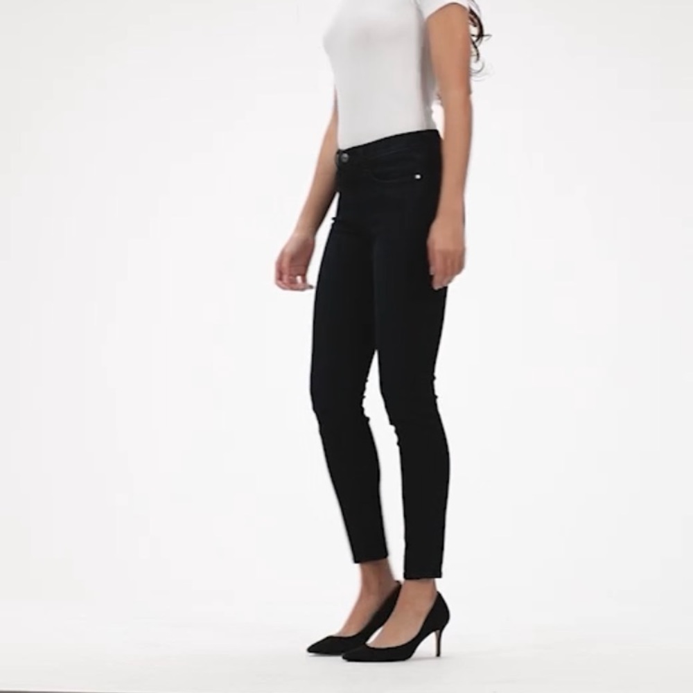 Gap true skinny black jeans